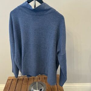 Vineyard Vines Blue Cowl Neck Sweater